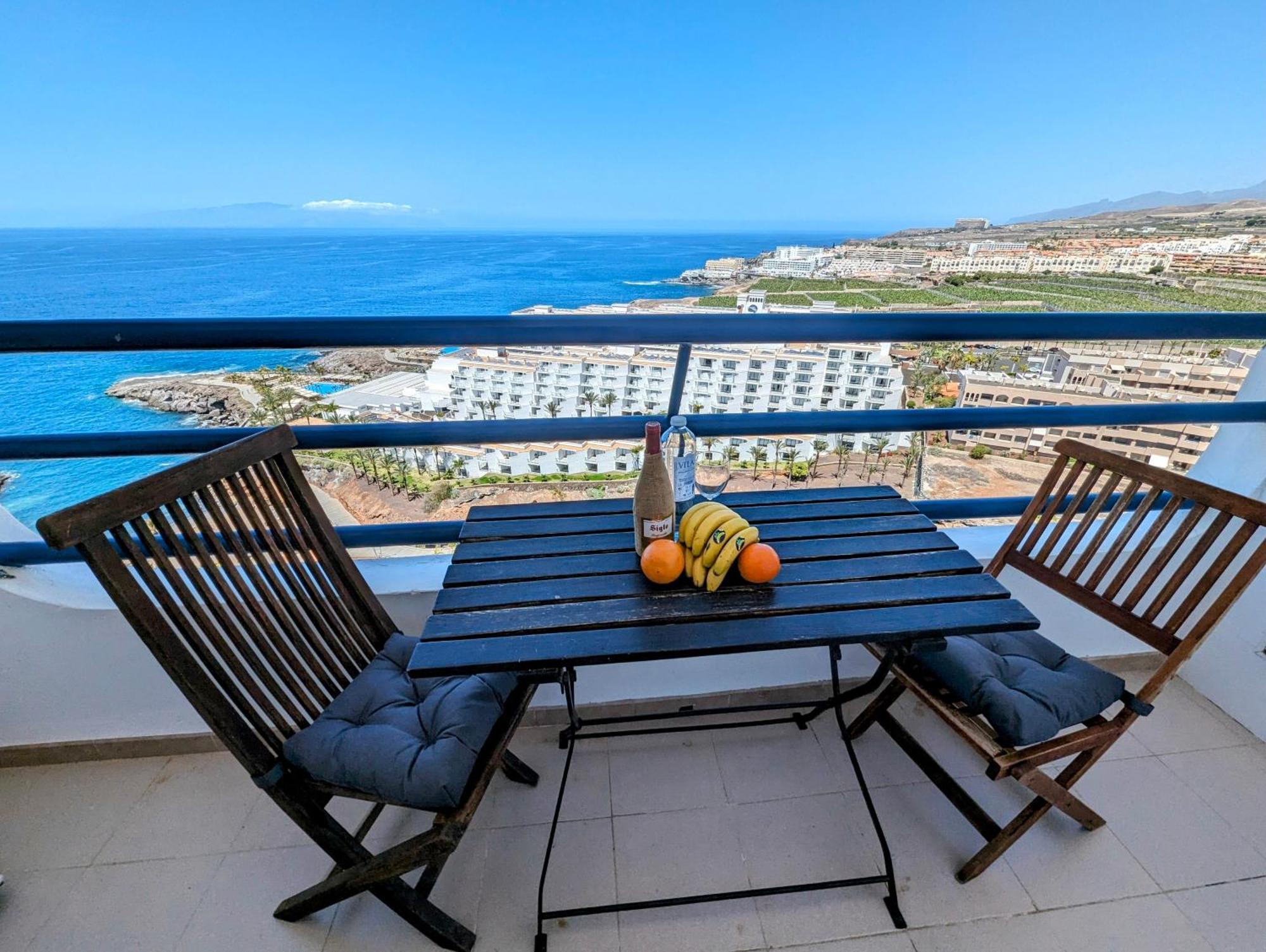 Studio Playa Paraiso Tenerife - Ocean View And Internet Wifi Optical Fiber - For Rent Apartment ภายนอก รูปภาพ